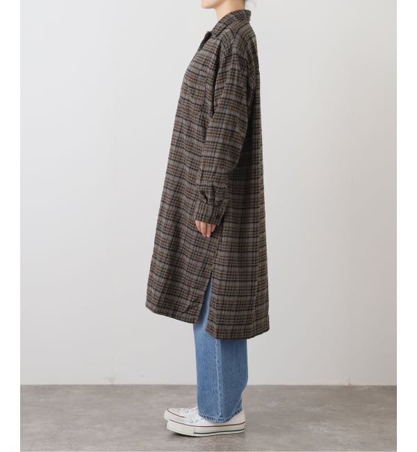 journal standard luxe「【HTS】CHECK OVERDYE LONG SHIRT」|シャツ・ブラウス|