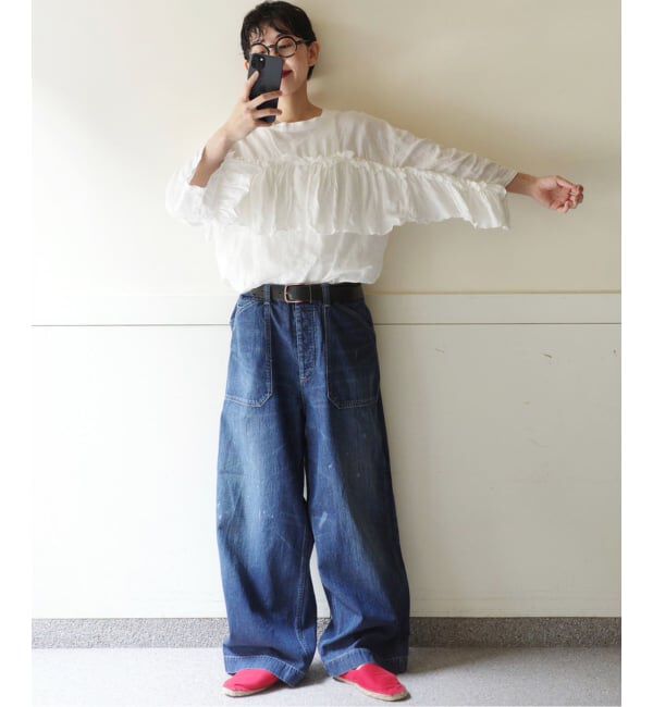 journal standard luxe「10OZワークパンツ」|デニム|