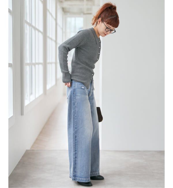 Spick and Span「《追加2》5 1/2 BAGGY DENIM」|デニム|