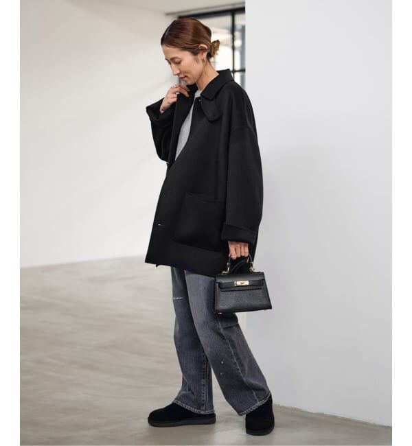 さりー　FRAMeWORK ハミルトンバルカラーミドルコート FRAMeWORK｜ハミルトンバルカラーミドルコート | Rakuten Fashion(楽天