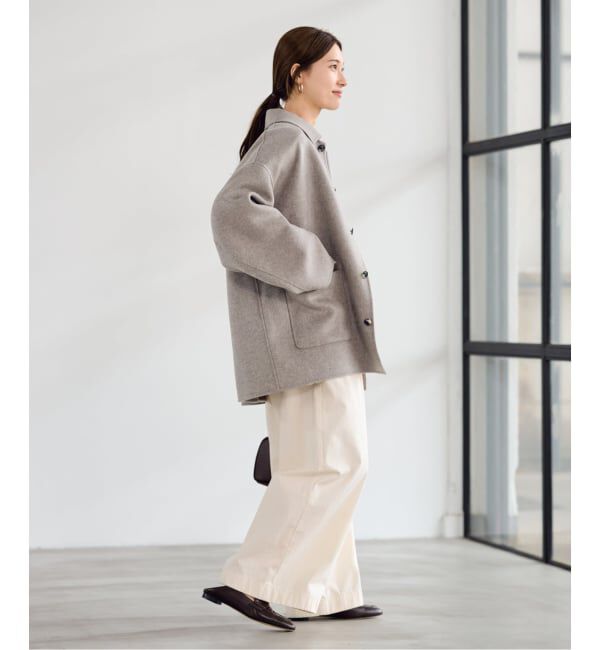 さりー　FRAMeWORK ハミルトンバルカラーミドルコート FRAMeWORK｜ハミルトンバルカラーミドルコート | Rakuten Fashion(楽天