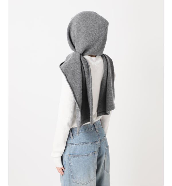 spick&span Higuchi*S フードマフラー ニット カシミア Spick & Span｜Higuchi*Sカシミヤ混フードマフラー | Rakuten Fashion