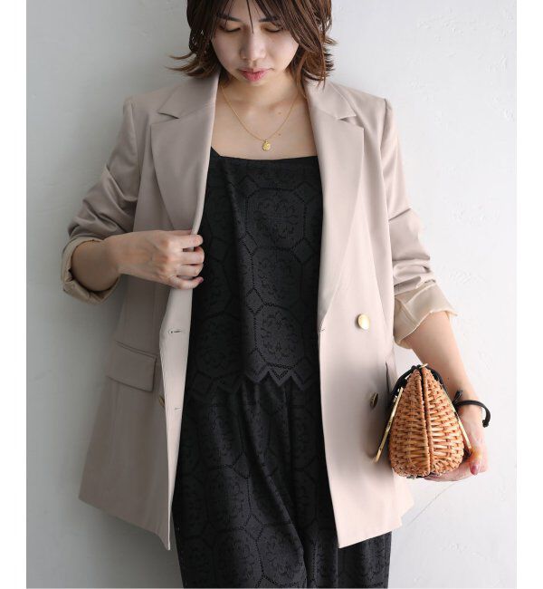  「T/Rダブルブレストジャケット」|テーラードジャケット|