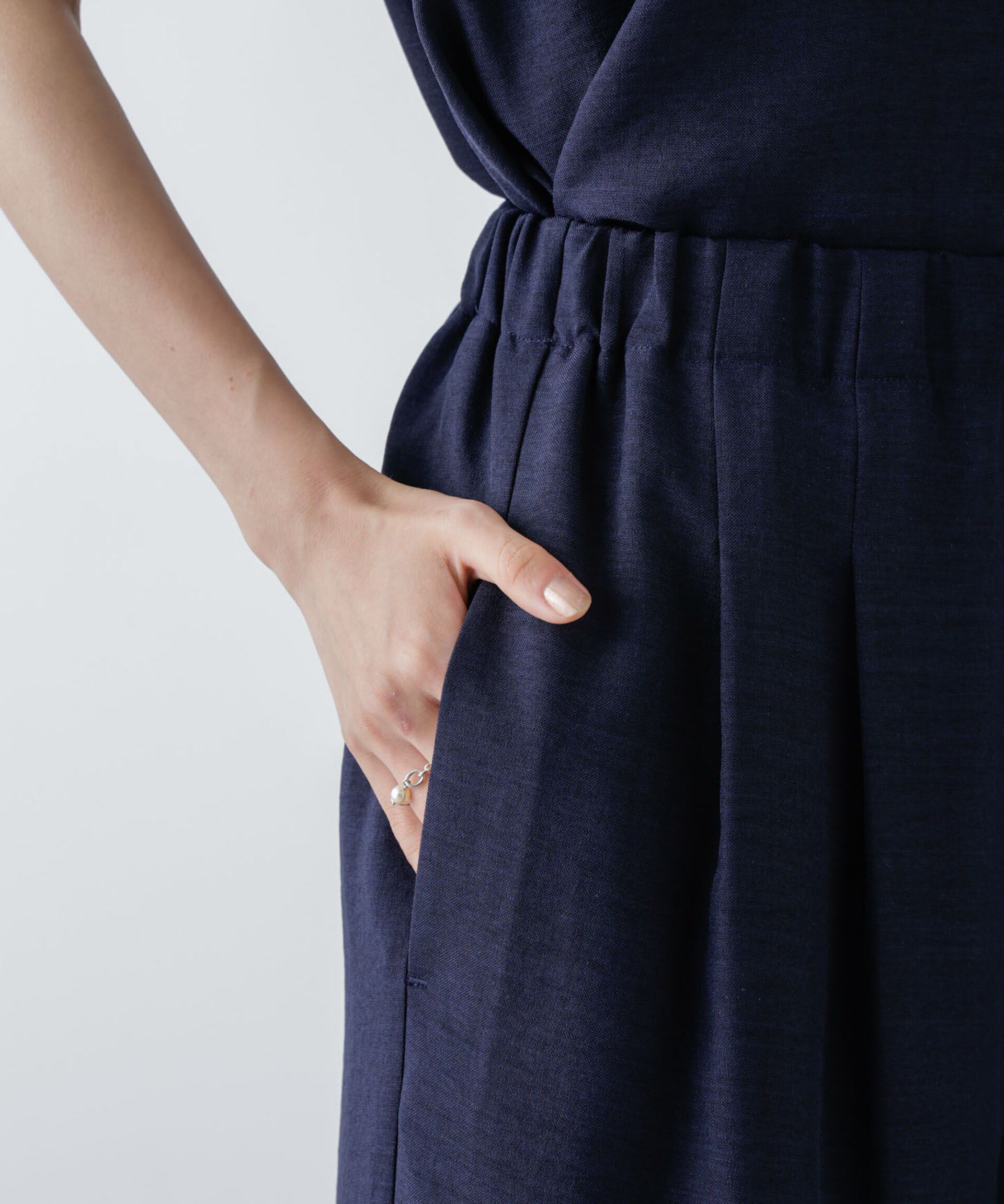 nano･universe「トップス&times;ワイドパンツセットアップ」|ワンピース|