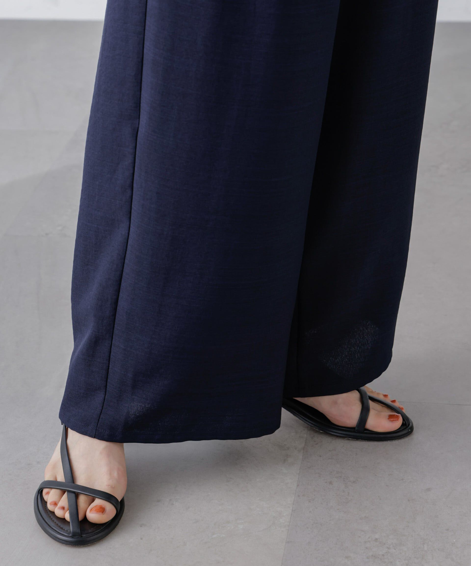 nano･universe「トップス&times;ワイドパンツセットアップ」|ワンピース|