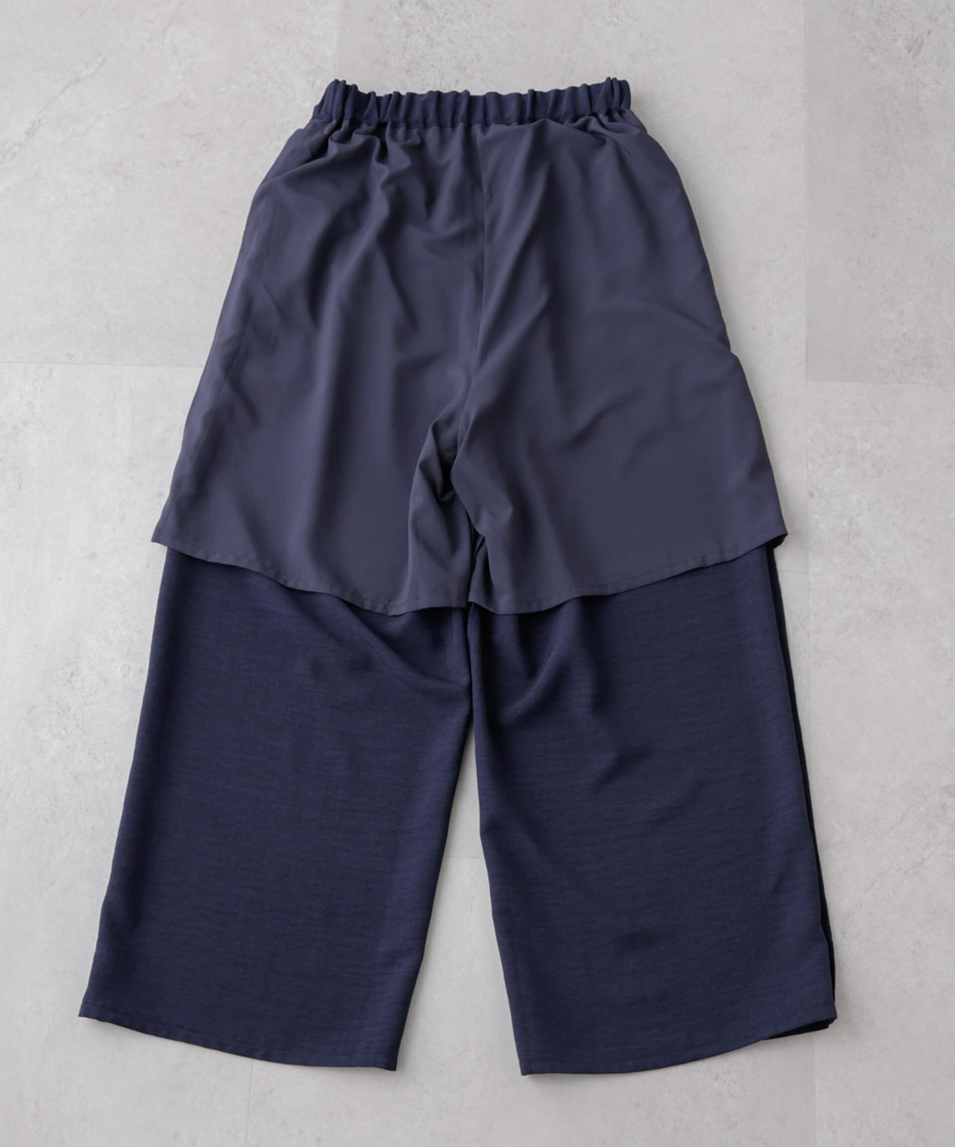 nano･universe「トップス&times;ワイドパンツセットアップ」|ワンピース|