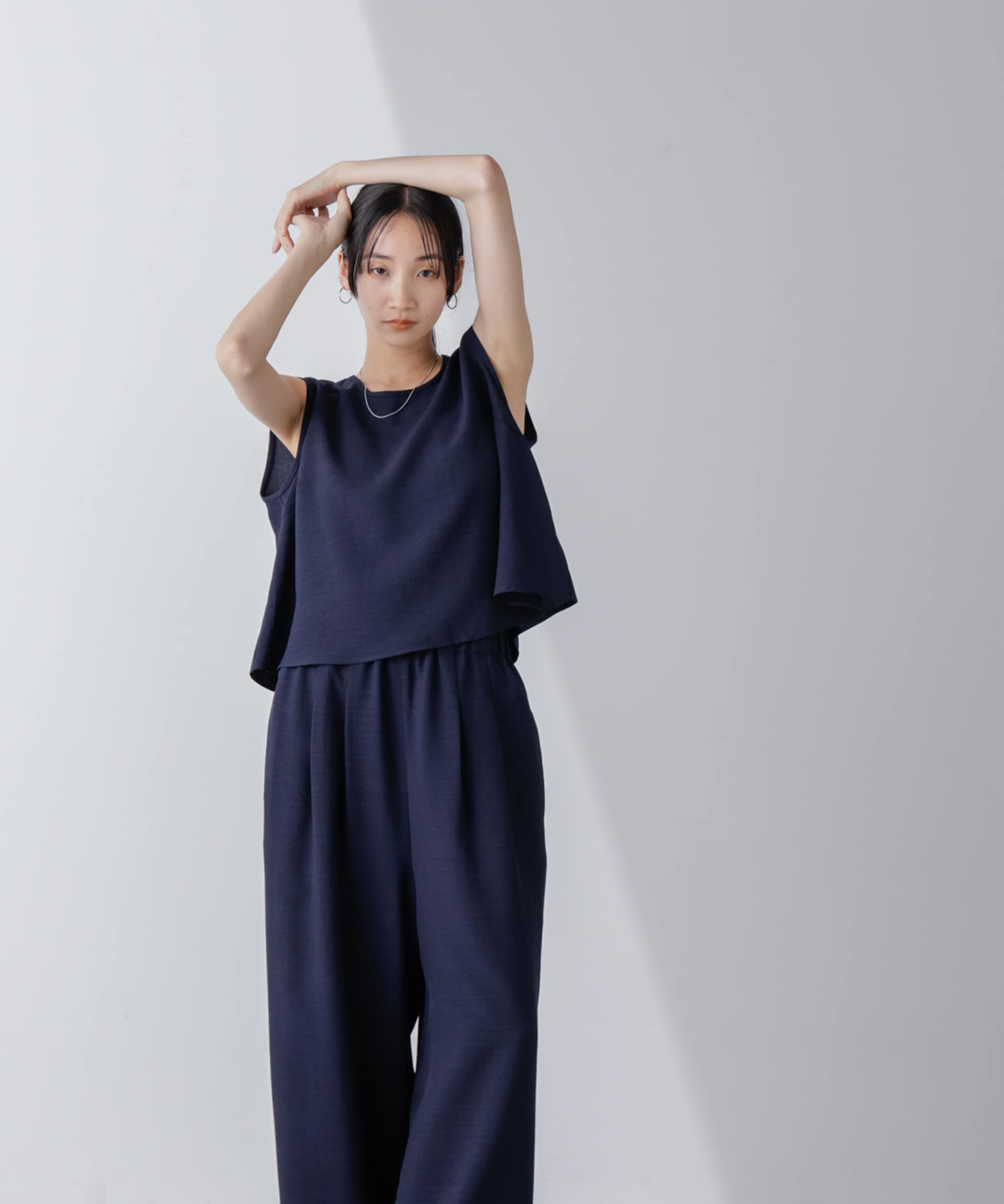 nano･universe「トップス&times;ワイドパンツセットアップ」|ワンピース|