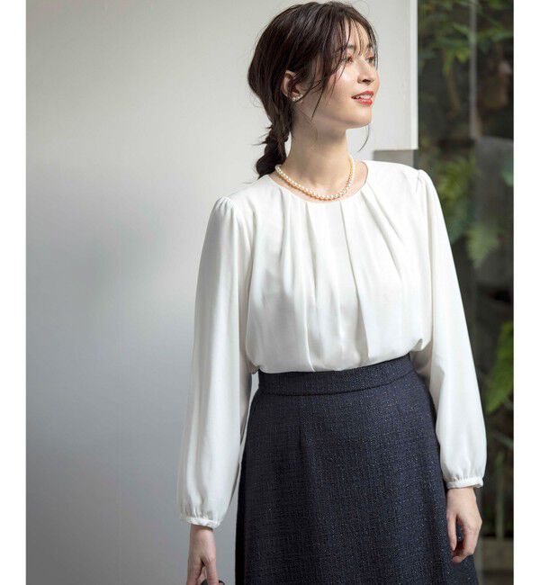 組曲「ドビーシフォン ニュアンスタック ブラウス」|シャツ・ブラウス|