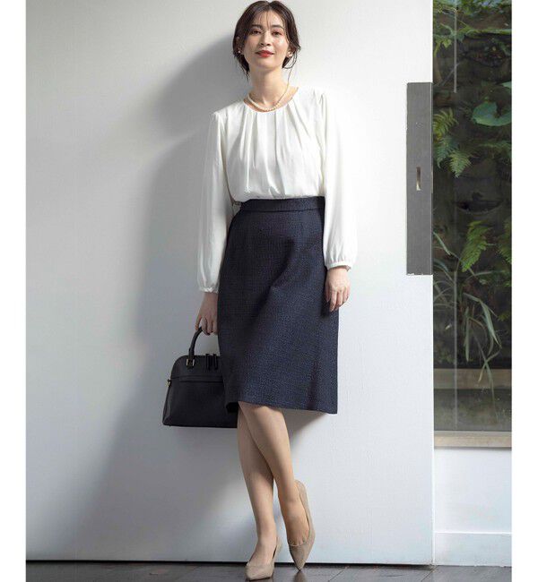 組曲「ドビーシフォン ニュアンスタック ブラウス」|シャツ・ブラウス|