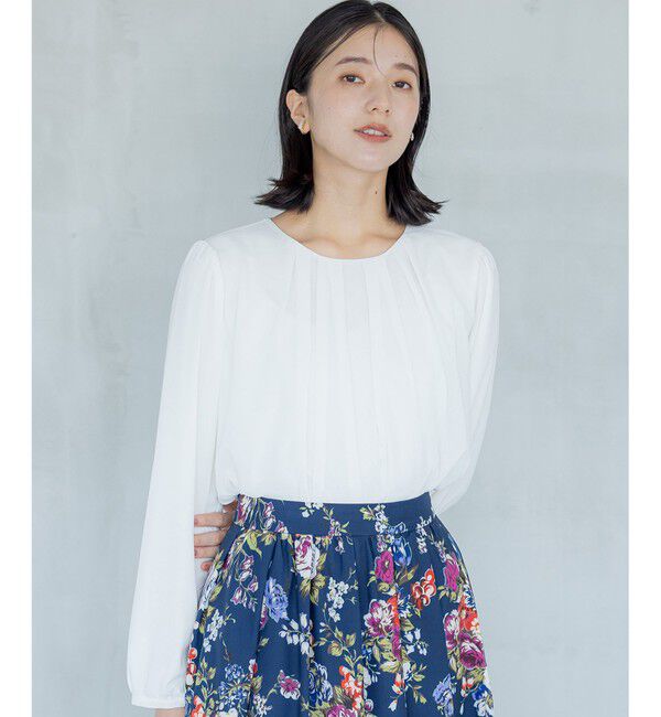 組曲「ドビーシフォン ニュアンスタック ブラウス」|シャツ・ブラウス|