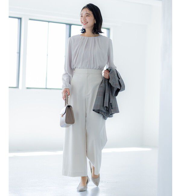 組曲「ドビーシフォン ニュアンスタック ブラウス」|シャツ・ブラウス|