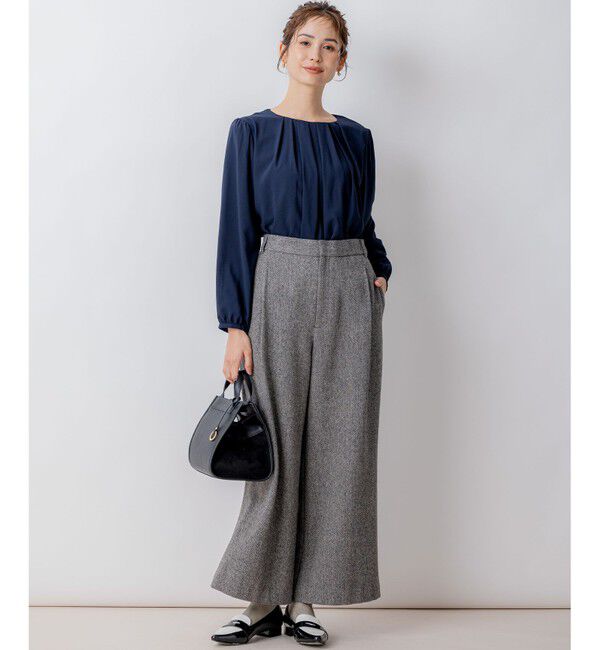 組曲「ドビーシフォン ニュアンスタック ブラウス」|シャツ・ブラウス|