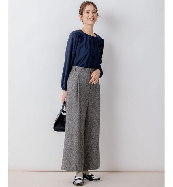 組曲「ドビーシフォン ニュアンスタック ブラウス」|シャツ・ブラウス|