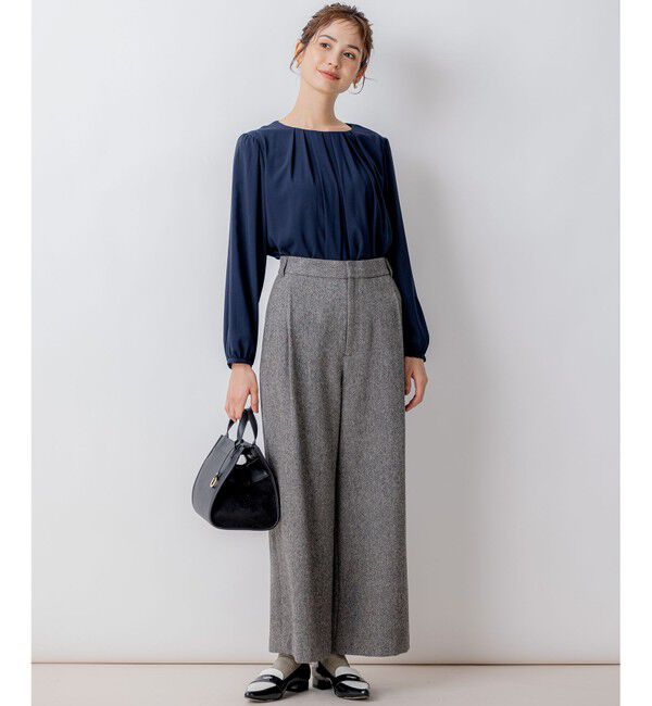 組曲「ドビーシフォン ニュアンスタック ブラウス」|シャツ・ブラウス|