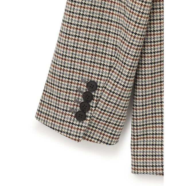 23区「ガンクラブチェックストレッチ ジャケット」|テーラードジャケット|