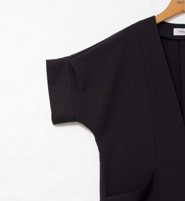 NOLLEY'S「《セットアップ対応》ウォッシャブルツイルフレンチジャケット」|ノーカラージャケット|