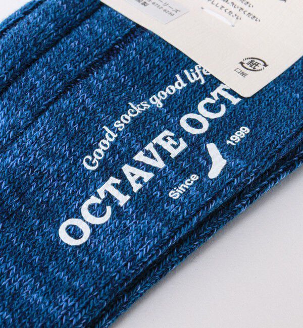 NOLLEY'S goodman「【OCTAVE OCTAVE/オクターブ オクターブ】別注クジラクォーターリブソックス」|ソックス|