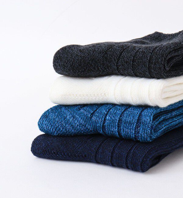 NOLLEY'S goodman「【OCTAVE OCTAVE/オクターブ オクターブ】別注クジラクォーターリブソックス」|ソックス|