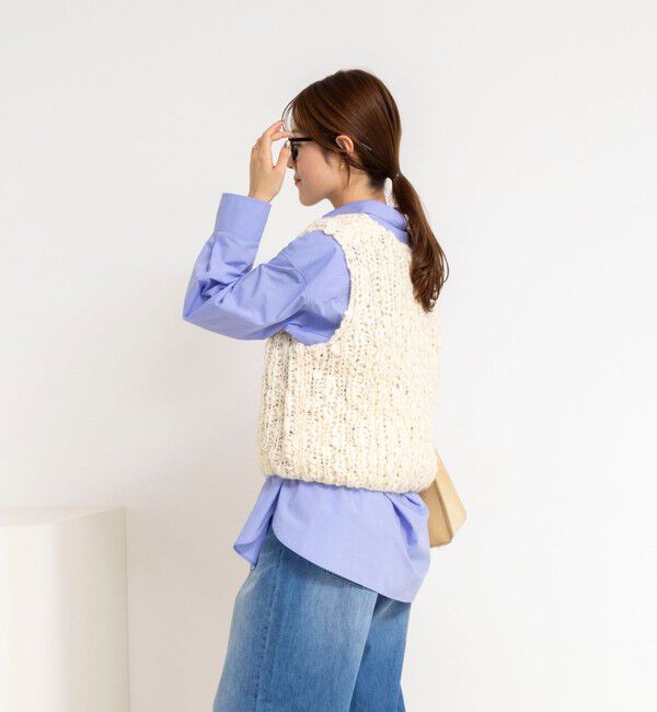 NOLLEY'S「Vネックニットベスト」|ニット・セーター|