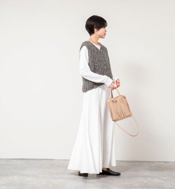 NOLLEY'S「Vネックニットベスト」|ニット・セーター|