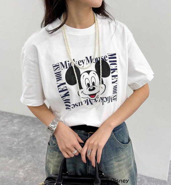 fredy emue「【GOOD ROCK SPEED/グッドロックスピード】Disney Mickey半袖Tシャツ」|Tシャツ・カットソー|