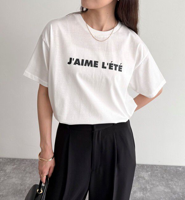 fredy emue「シルケットサマーロゴ半袖Tシャツ」|Tシャツ・カットソー|