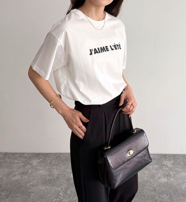 fredy emue「シルケットサマーロゴ半袖Tシャツ」|Tシャツ・カットソー|