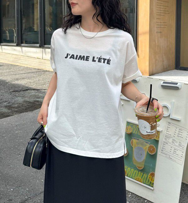 fredy emue「シルケットサマーロゴ半袖Tシャツ」|Tシャツ・カットソー|