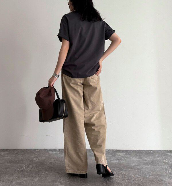 fredy emue「シルケットサマーロゴ半袖Tシャツ」|Tシャツ・カットソー|