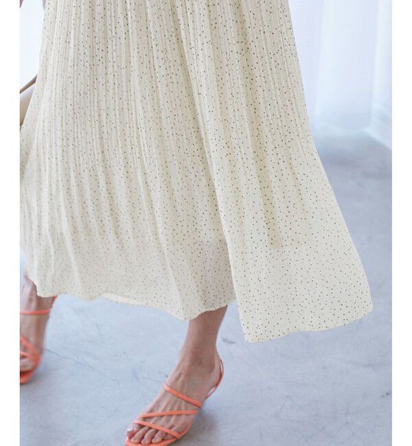 Rope&rsquo;Picnic「【新色追加】着丈が選べるエアリープリーツスカート」|スカート|