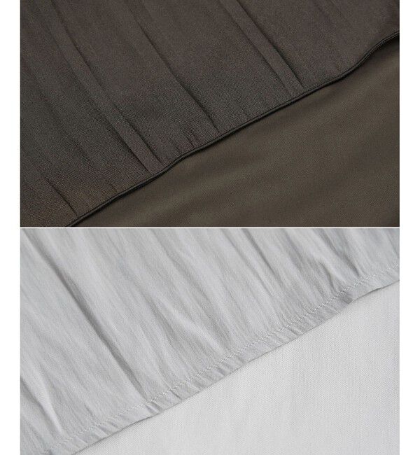 Rope&rsquo;Picnic「【新色追加】着丈が選べるエアリープリーツスカート」|スカート|