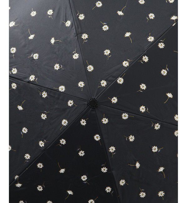 ROPE PICNIC PASSAGE「【Wpc.】【晴雨兼用・遮光】ゴールドラインマーガレット折りたたみ日傘」|傘|