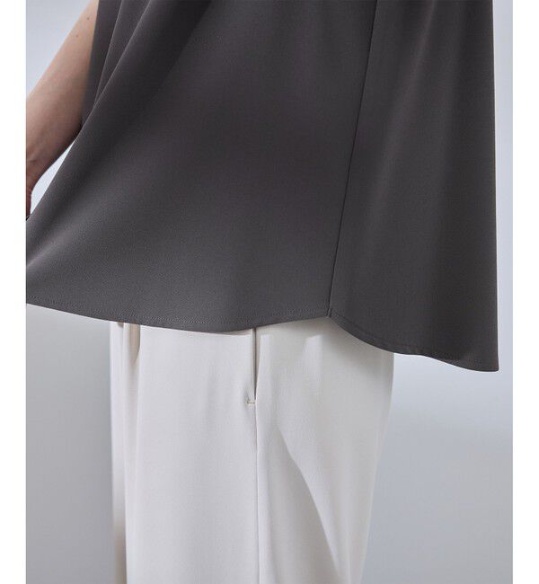 Rope&rsquo;Picnic「袖プリーツハーフスリーブブラウス」|シャツ・ブラウス|