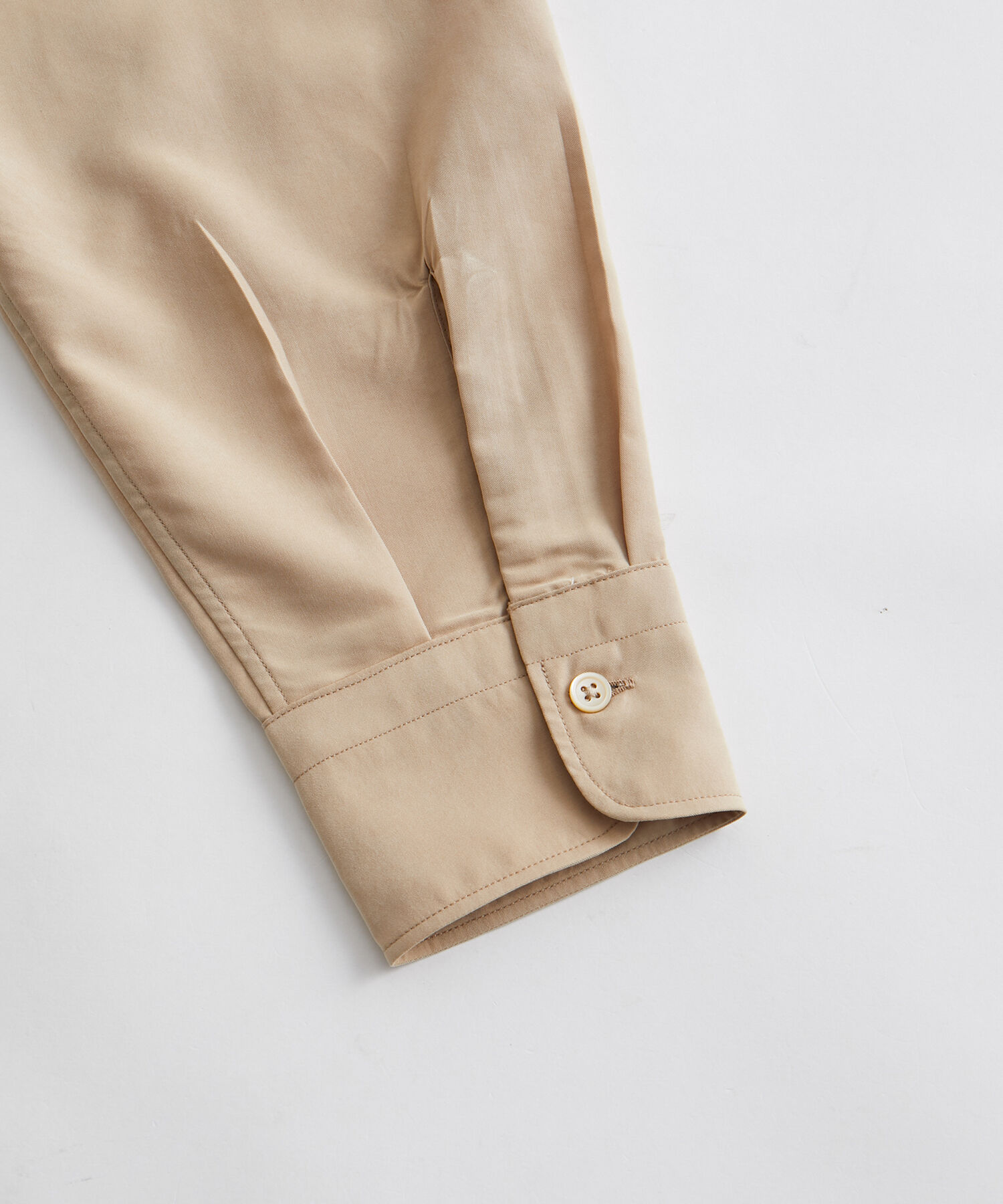 ADAM ET ROPE'「《定番》レーヨンスエード バンドカラーシャツ / ユニセックス」|シャツ・ブラウス|