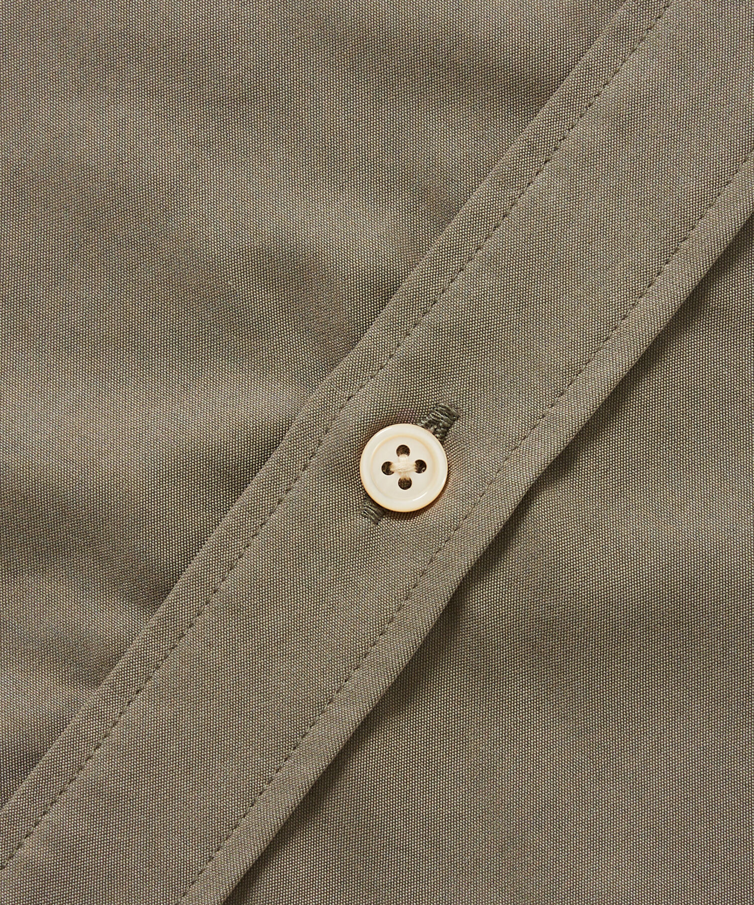 ADAM ET ROPE'「《定番》レーヨンスエード バンドカラーシャツ / ユニセックス」|シャツ・ブラウス|