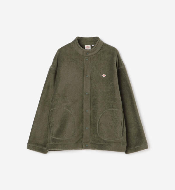 DANTON「DANTON | ダブルフェイスボア カーディガン MEN」|カーディガン|