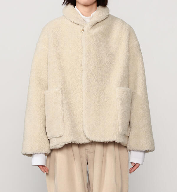ORCIVAL「ORCIVAL | ボア ショールカラージャケット WOMEN」|その他|