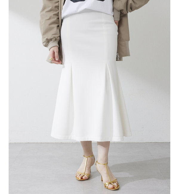  「バックパイルスカート」|スカート|