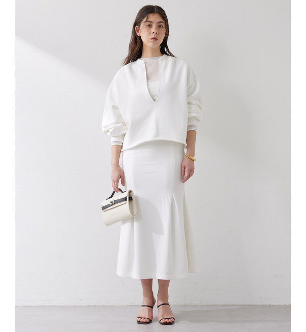  「バックパイルスカート」|スカート|