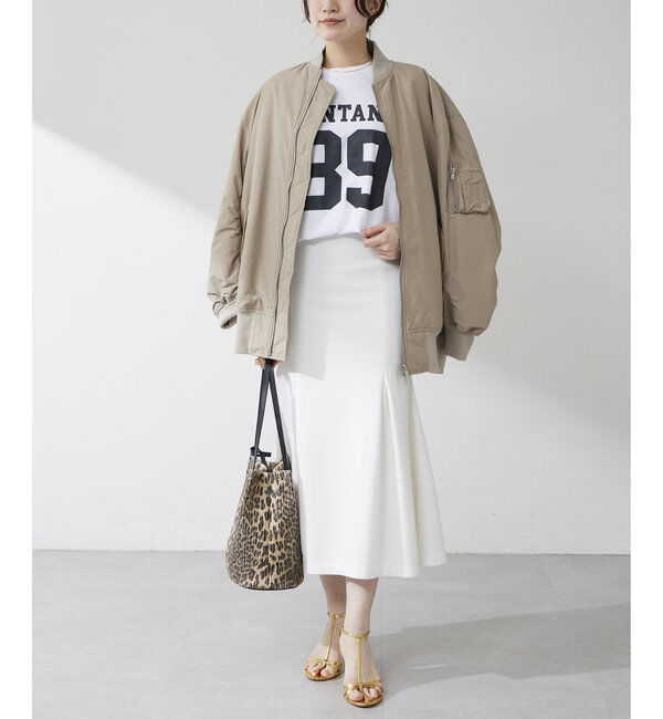  「バックパイルスカート」|スカート|