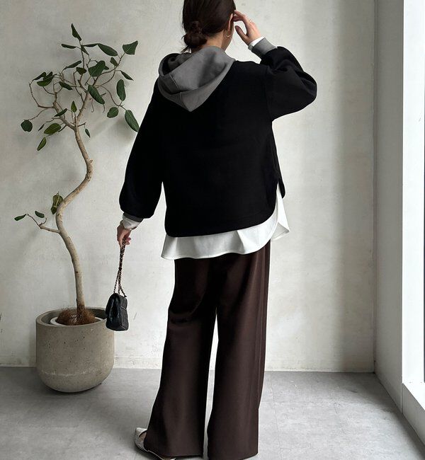  「【WEB限定】ダブルコードフーディー」|Tシャツ・カットソー|