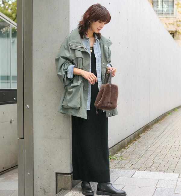  「【シーズンムードを高める】フェイクファーハンドバッグ」|トートバッグ|