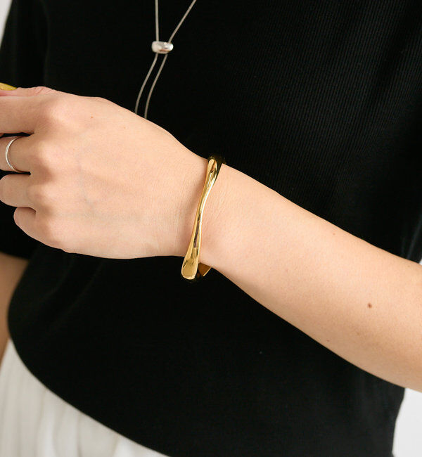  「【R.good（アールドットグッド）】カーブバングル」|ブローチ・コサージュ|