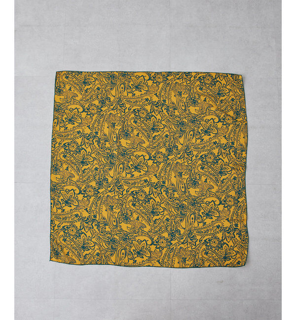  「ペイズリープリントスカーフ」|ストール|