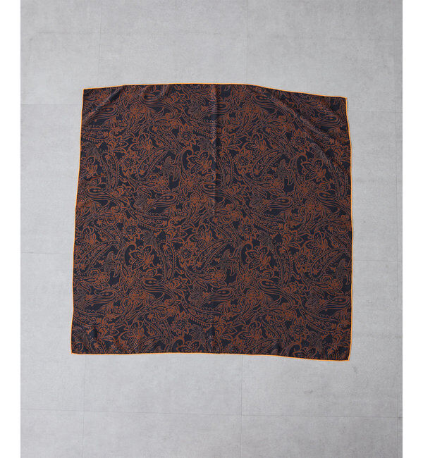  「ペイズリープリントスカーフ」|ストール|