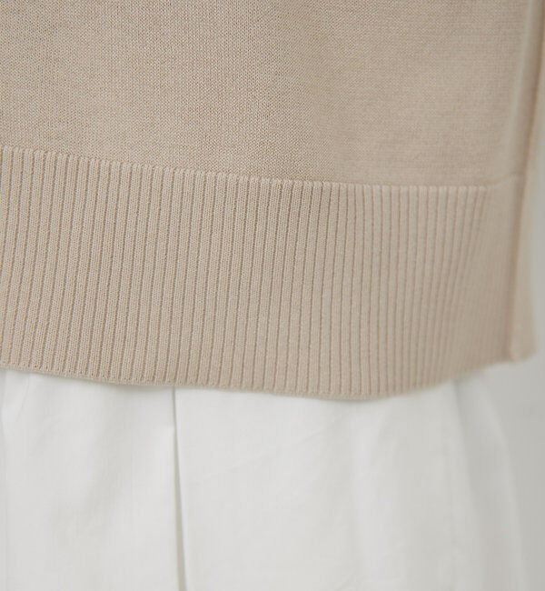  「【接触冷感/アンサンブル対応】アイシーコットンVカーデ」|ニット・セーター|