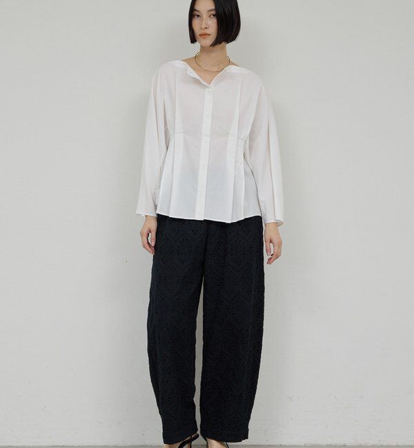  「【Dhritie】バックレースシャツ」|Tシャツ・カットソー|