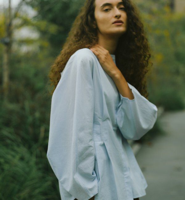  「【Dhritie】バックレースシャツ」|Tシャツ・カットソー|