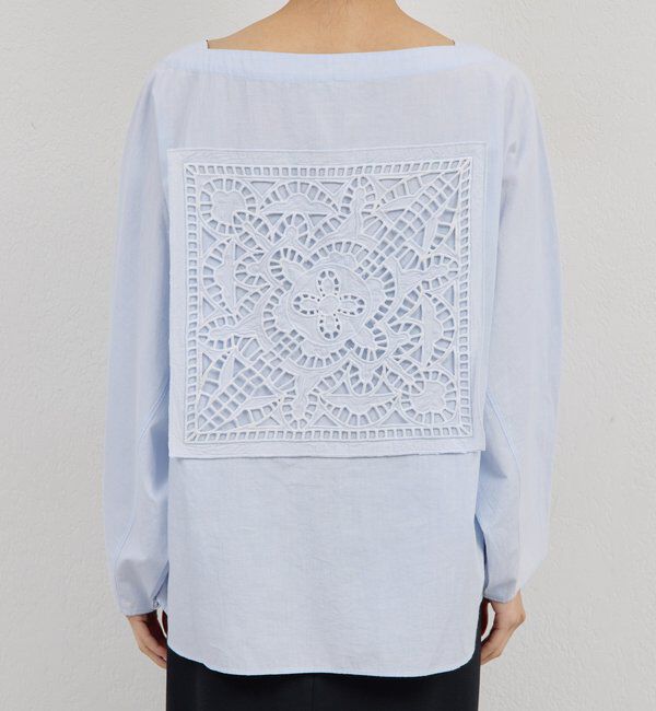  「【Dhritie】バックレースシャツ」|Tシャツ・カットソー|