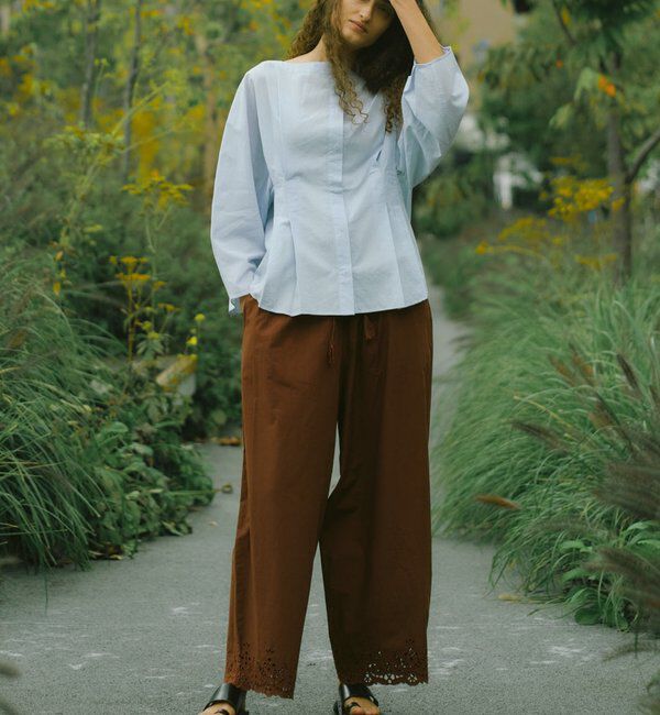  「【Dhritie】バックレースシャツ」|Tシャツ・カットソー|